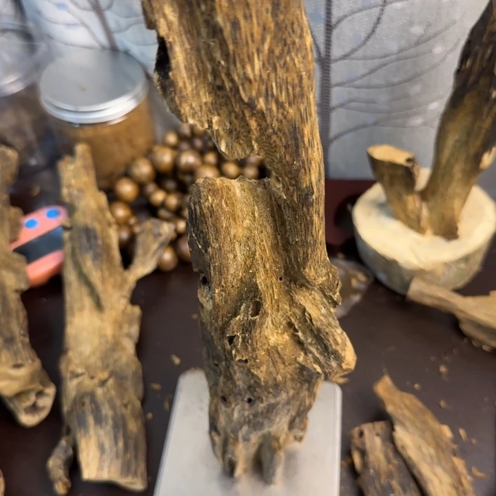 沉香沉香碎屑金沙叶146克