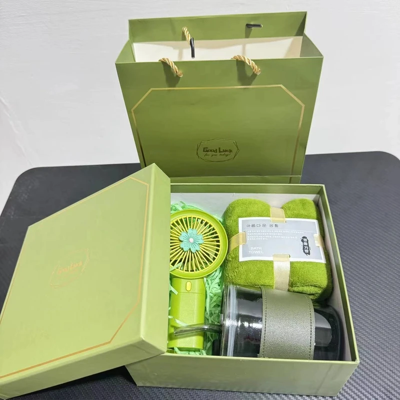 礼品盒日常送礼usb风扇水杯