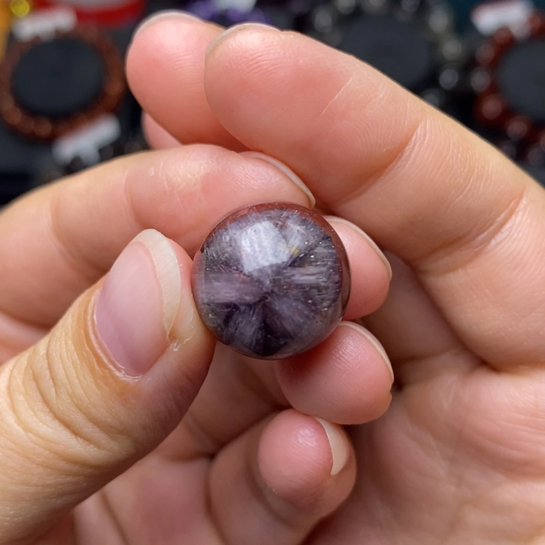 未镶嵌手链水晶哈***L极光达碧滋天眼单珠16mm