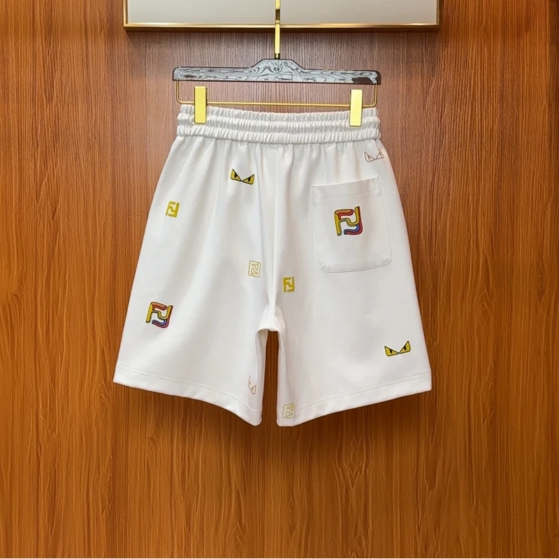 【满幅小恶魔短裤】男女潮牌时尚休闲情侣宽松情侣百搭短裤H1001