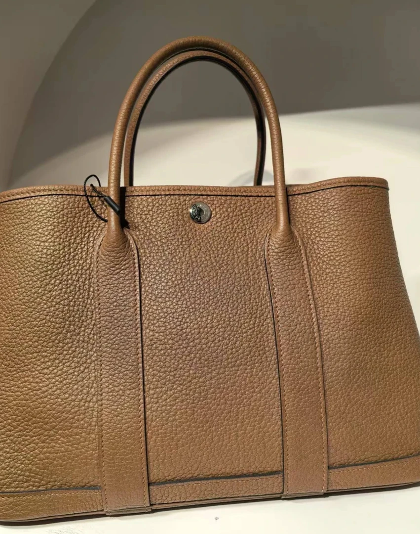 99新 Chanel/香奈儿 HIHI银扣全皮花园30D刻12473050JL