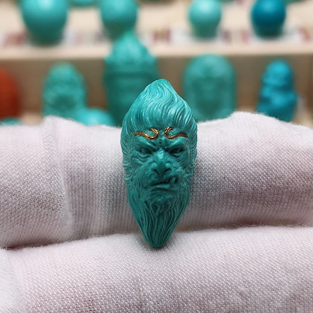 绿松石珠宝奇石未镶嵌