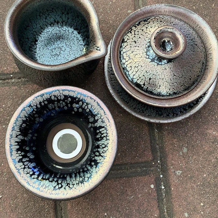 茶盏建窑建盏茶杯