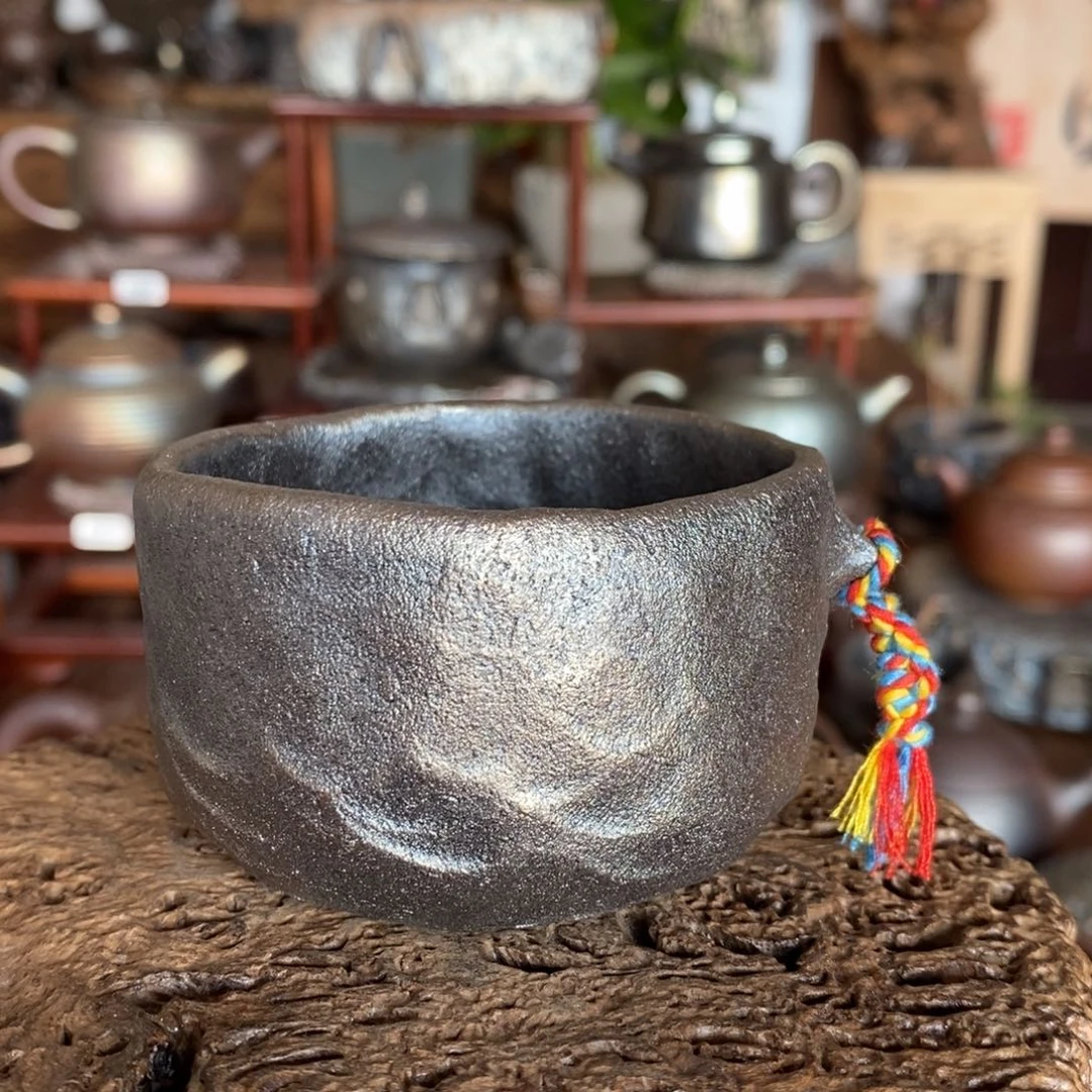 建水紫陶，纯柴烧全手工茶器