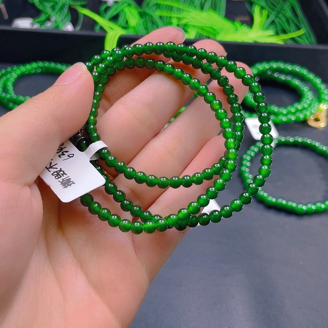 翡翠未镶嵌颈饰8888888