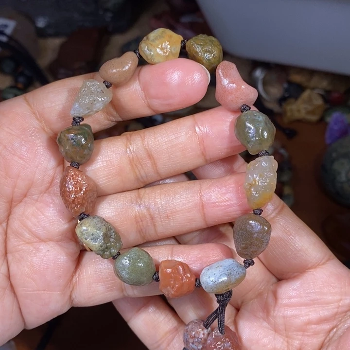 玛瑙/玉髓珠宝半成品未镶嵌雨*