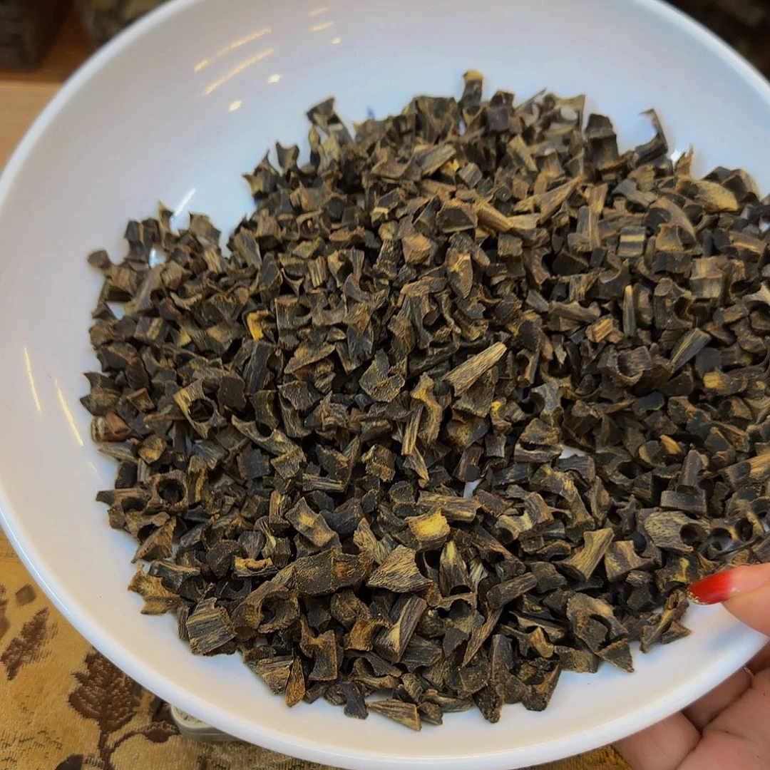 沉香沉香碎屑蓝香品种沉水醇化料米粒100g