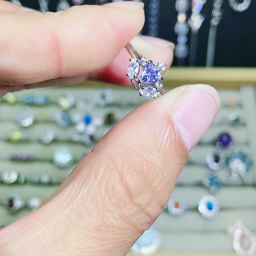 【闪购商品】未镶嵌戒指坦桑石