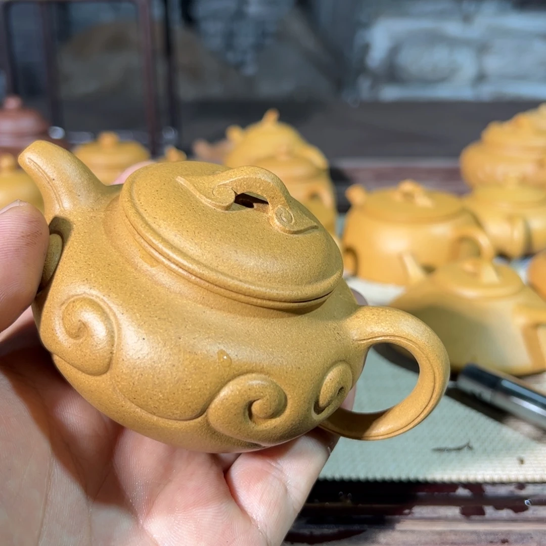 小***4紫砂茶壶全手制作