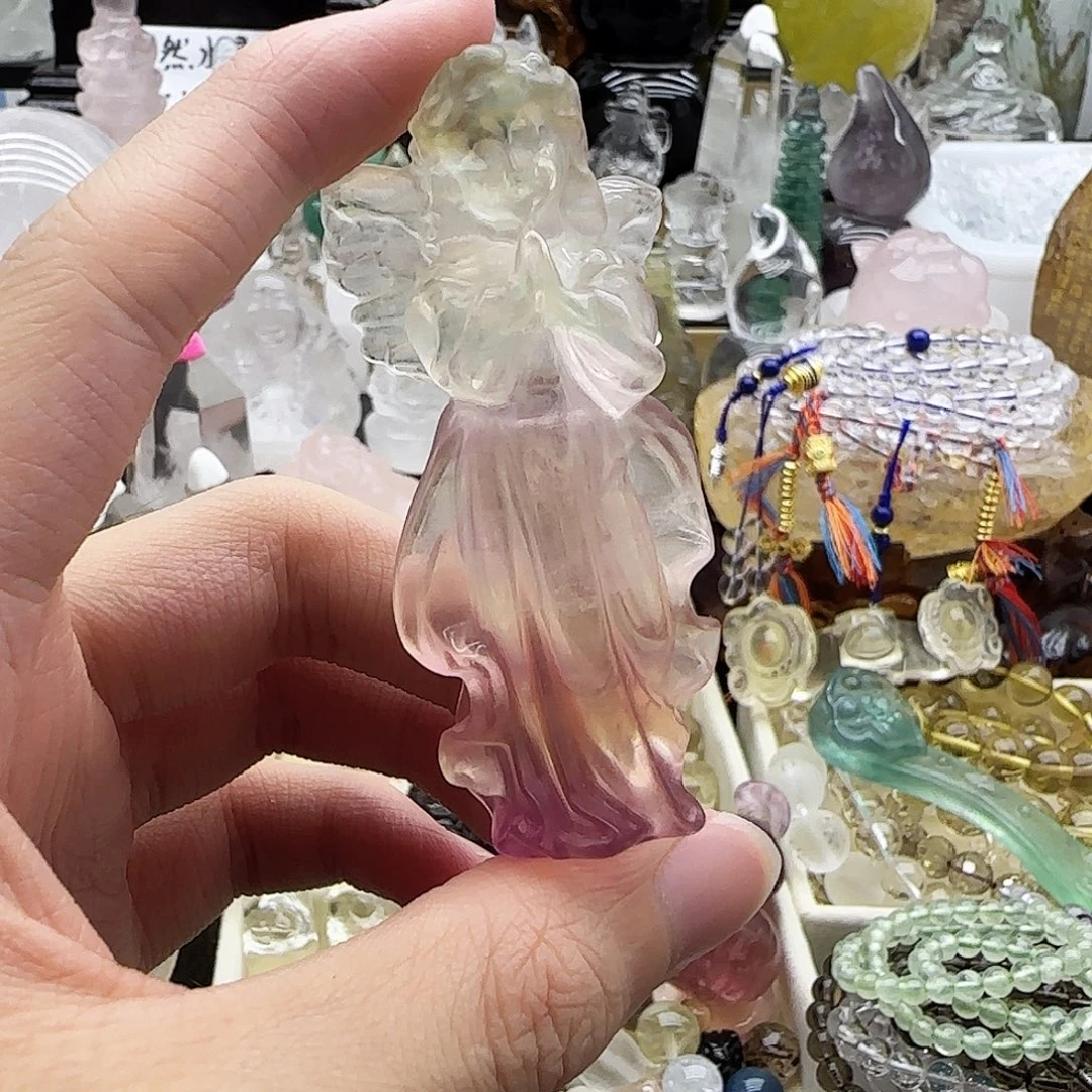 水晶车挂未镶嵌摆件