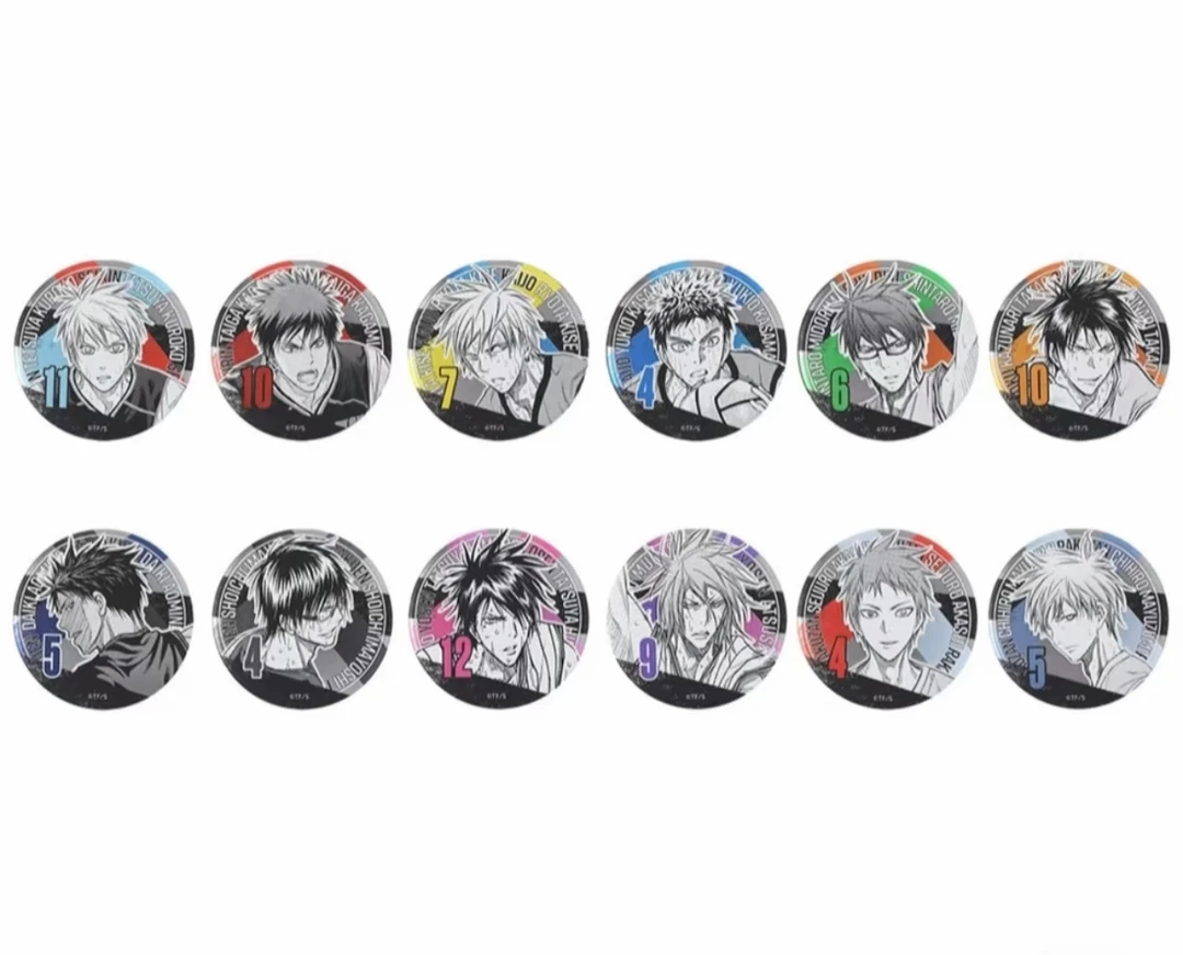 【黑子的篮球】JS原画浮雕吧唧盲盒代拆