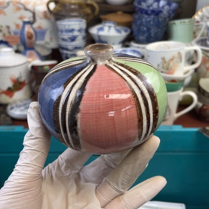 手工艺品琉璃他家瓷器真美…开播了