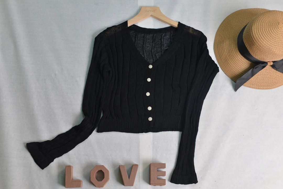 【爱情海】出口时尚夏季薄款针织衫女防晒开衫小外套百搭开衫气质