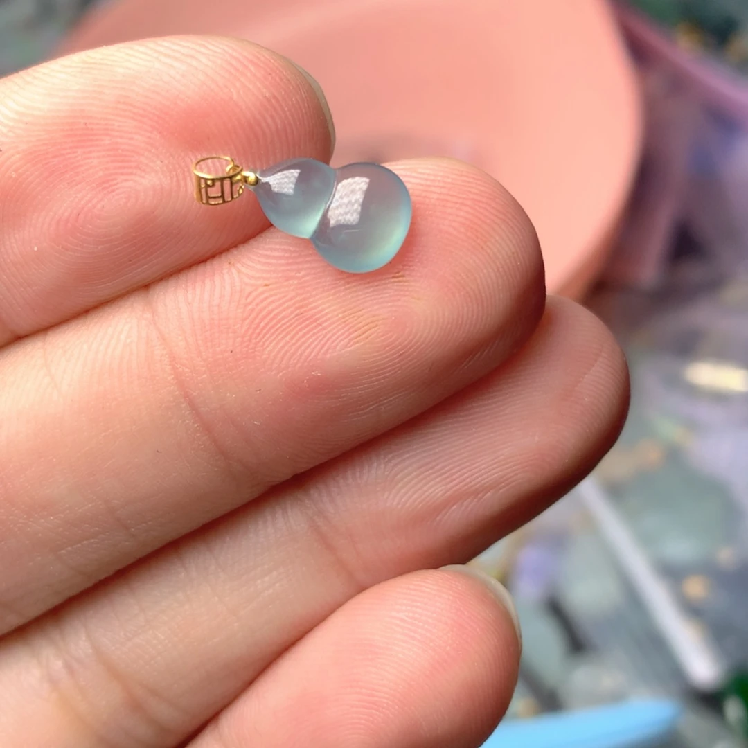 【闪购商品】翡翠18K金镶嵌颈饰翡翠