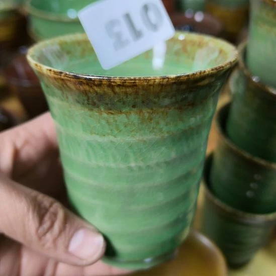 瓷片磁州窑五厂盘碗壶杯有瑕疵