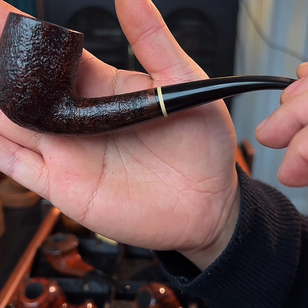 福尔摩斯弯石楠木烟斗
