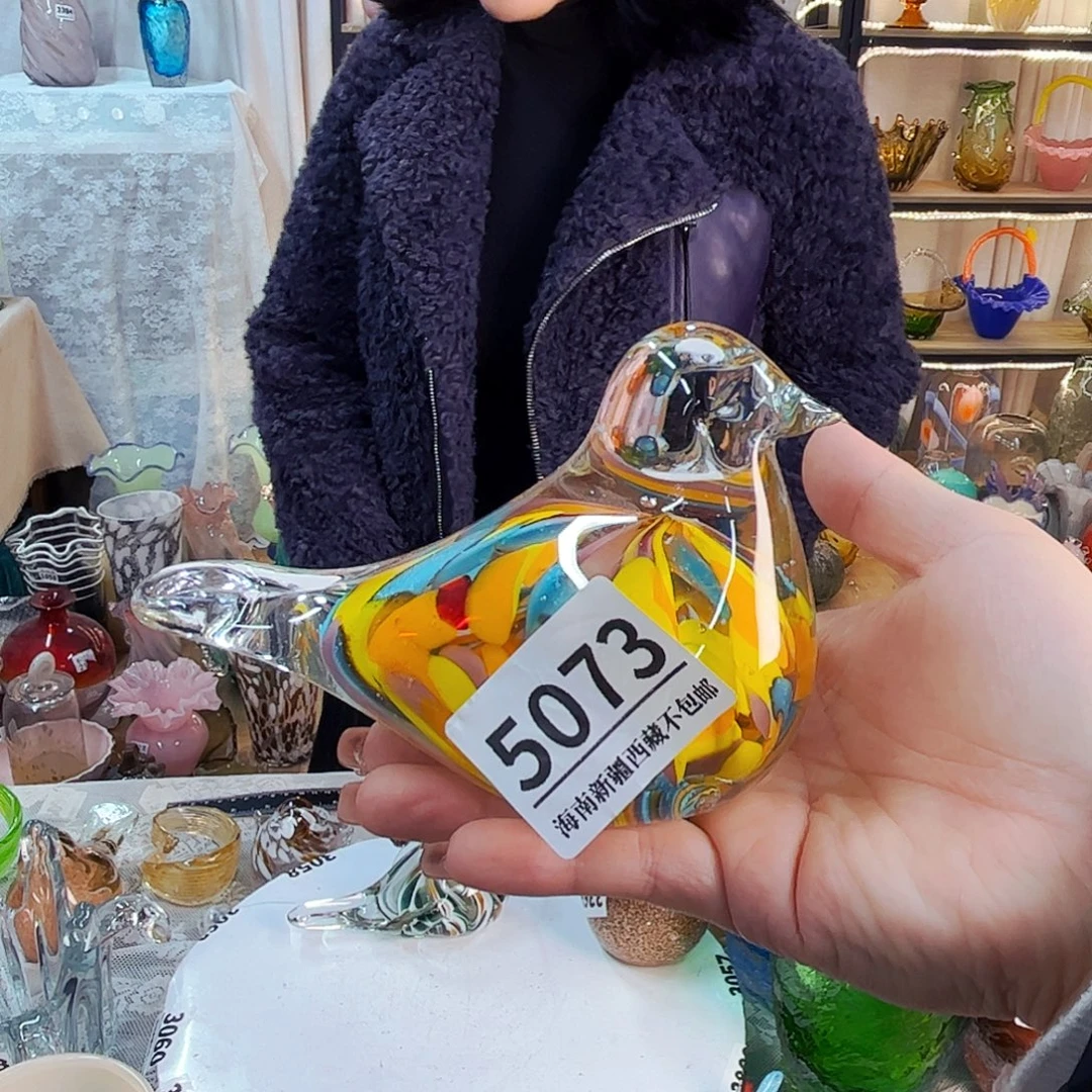 5073 家悦美居琉璃摆件
