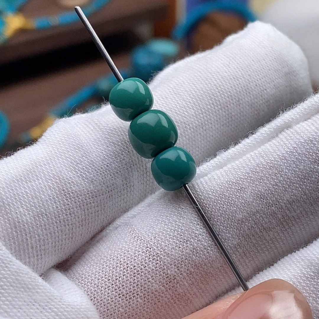 一***回绿松石未镶嵌绿松石配饰