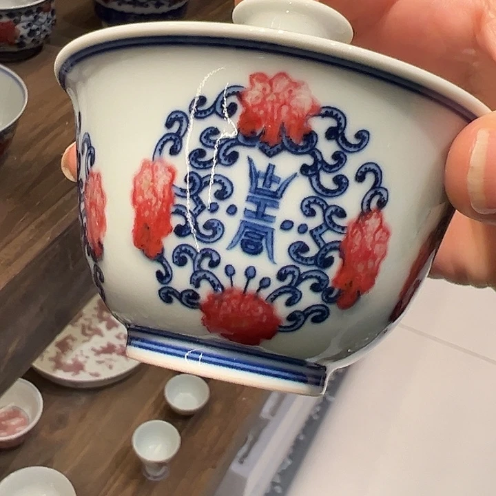 臻玉古坊原矿孔雀石釉里红