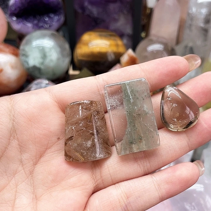 珠宝半成品水晶未镶嵌83