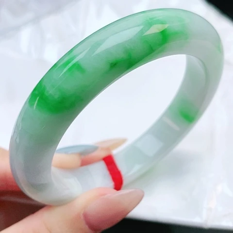 未镶嵌手镯翡翠56圈口881345