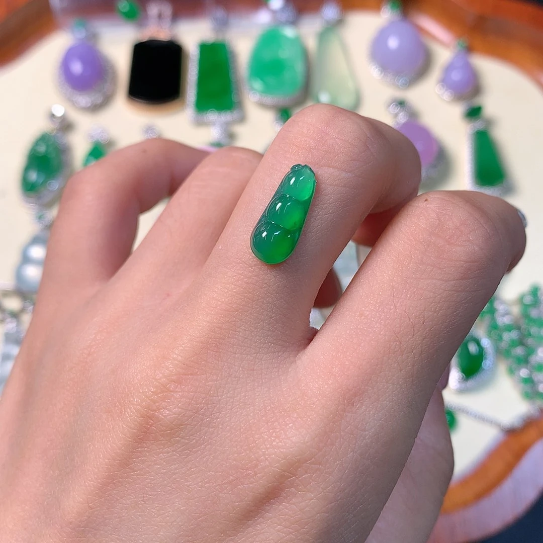 定制翡翠未镶嵌裸玉（镶嵌定制）