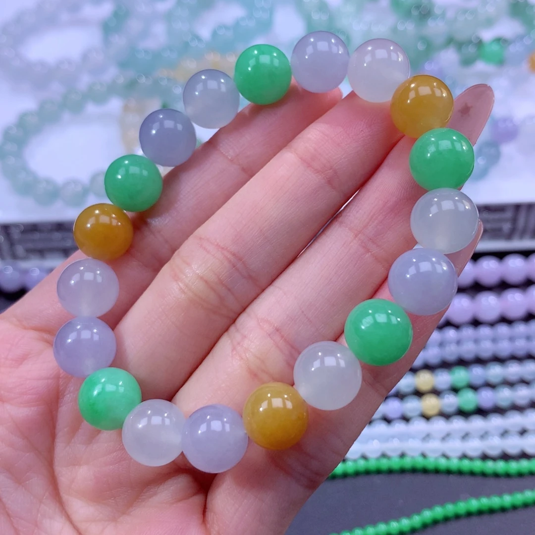 翡翠未镶嵌手链翡翠