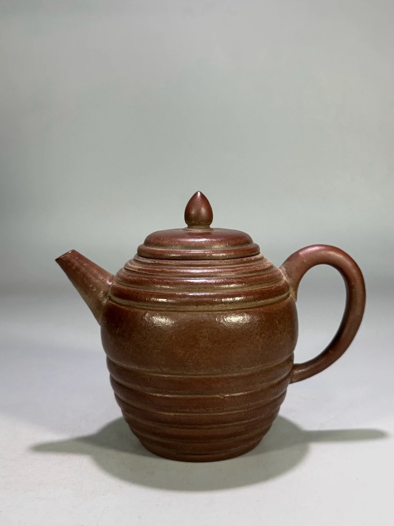水滴宫灯壶 落款「潘仕成」容量约280cc 尺寸13.3×8.4×10.6