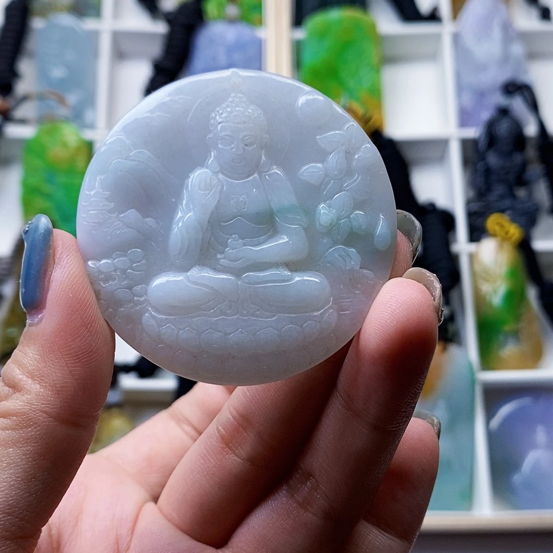 翡翠未镶嵌颈饰翡翠A货