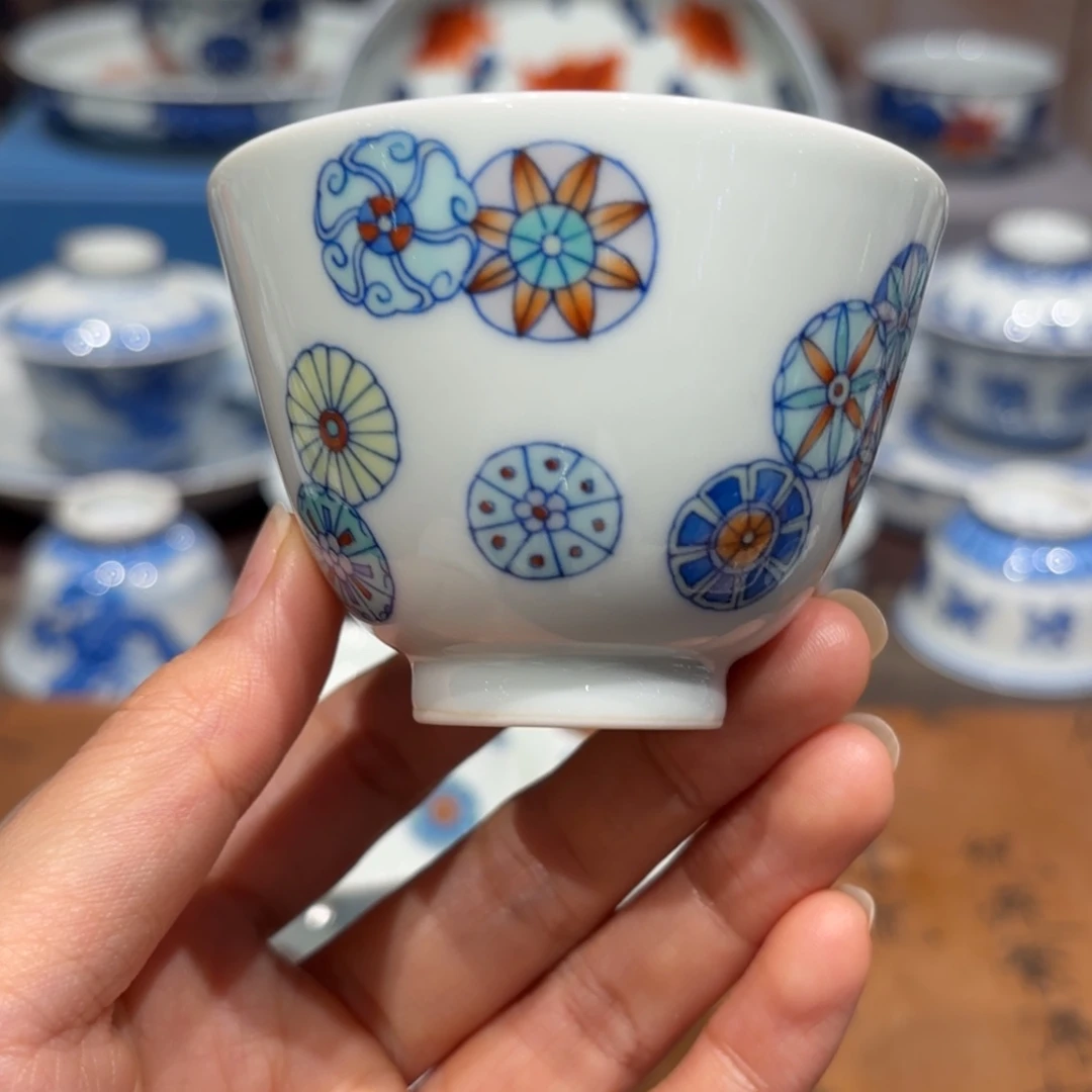 手工手绘陶瓷茶具