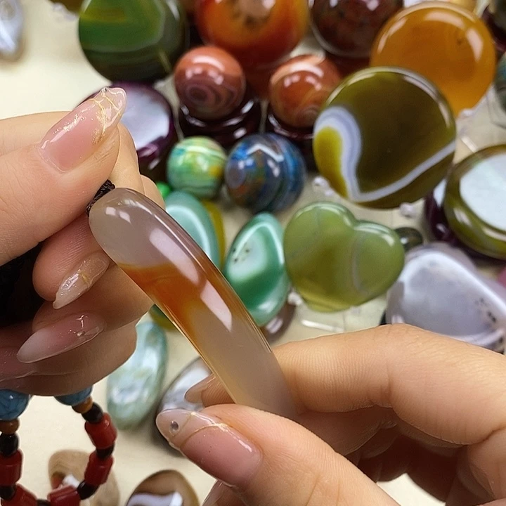 未镶嵌玛瑙/玉髓珠宝奇石