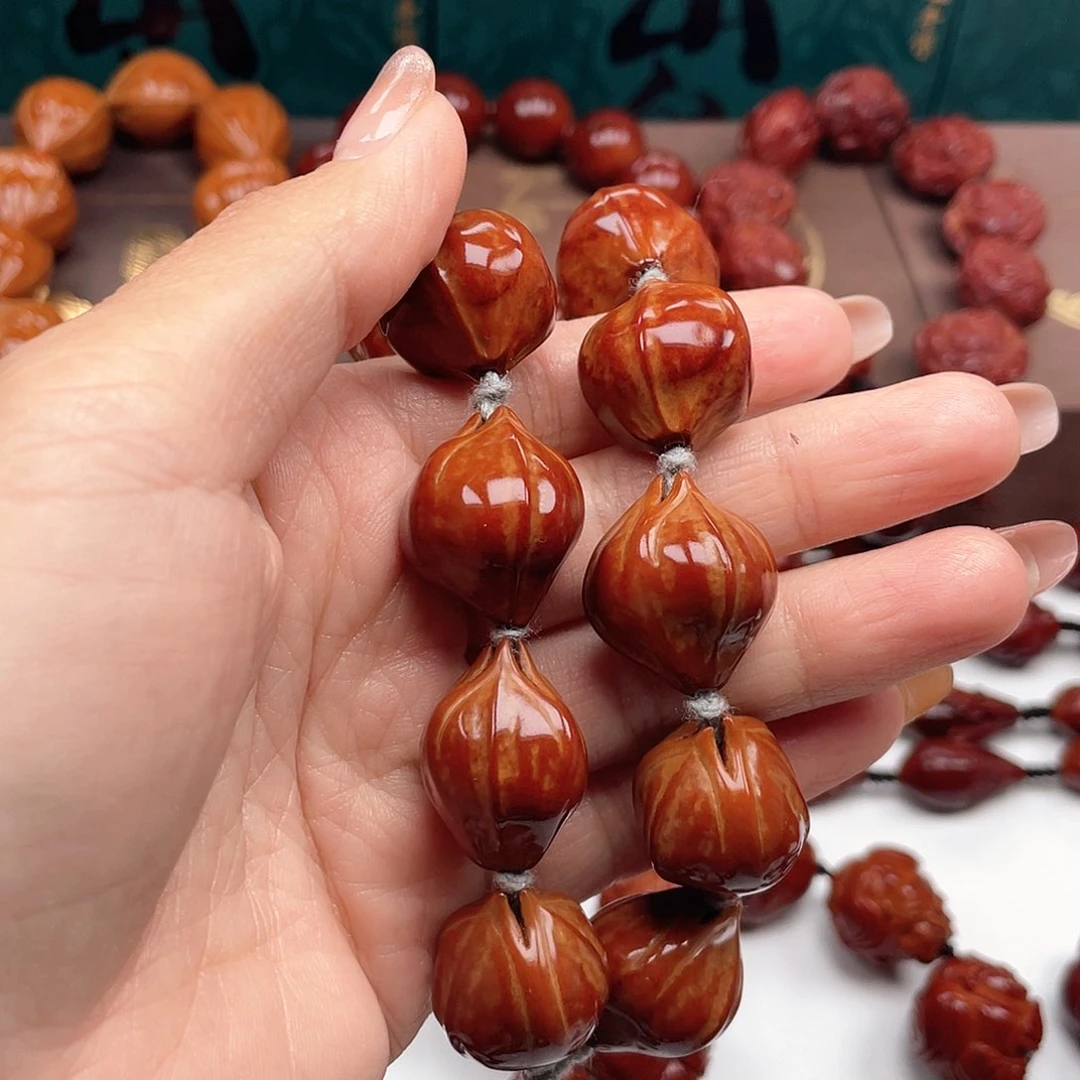 橄榄核手串?****素核手串