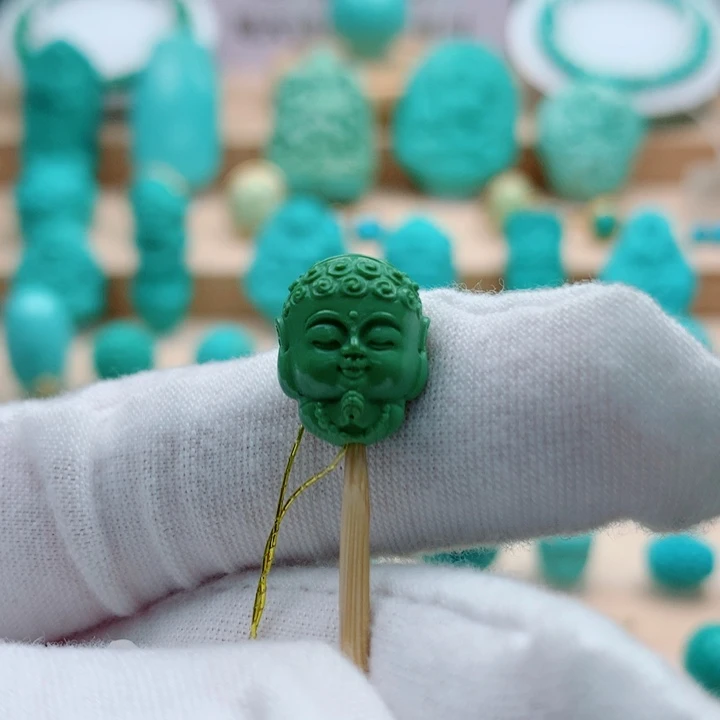 绿松石未镶嵌配饰