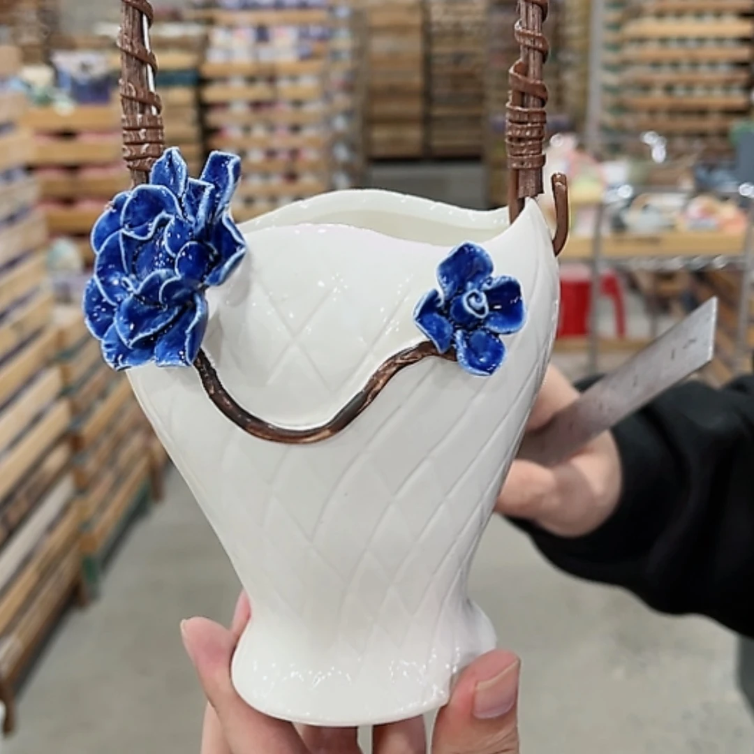 【闪购商品】陶瓷花盆