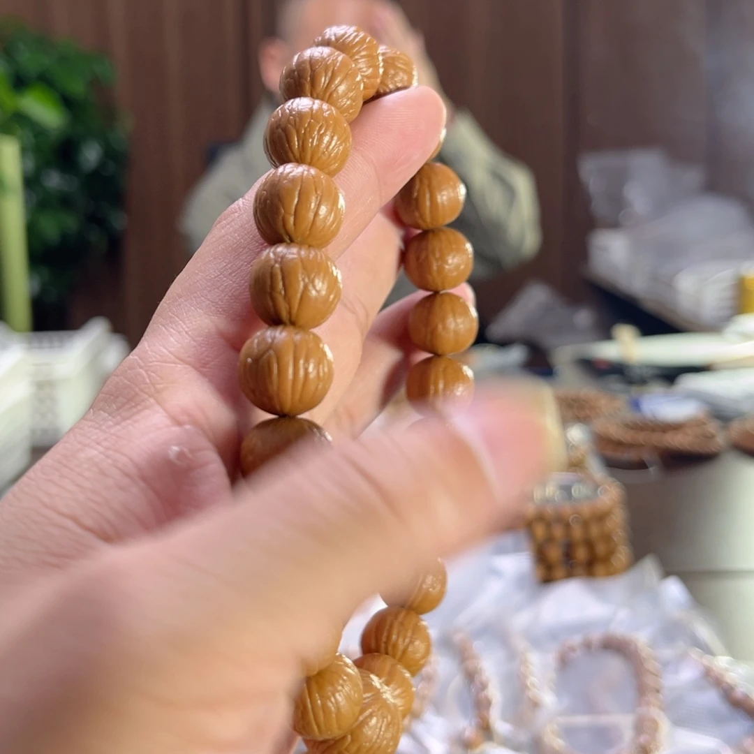 手串猴头核桃13+聚宝盆 同尺