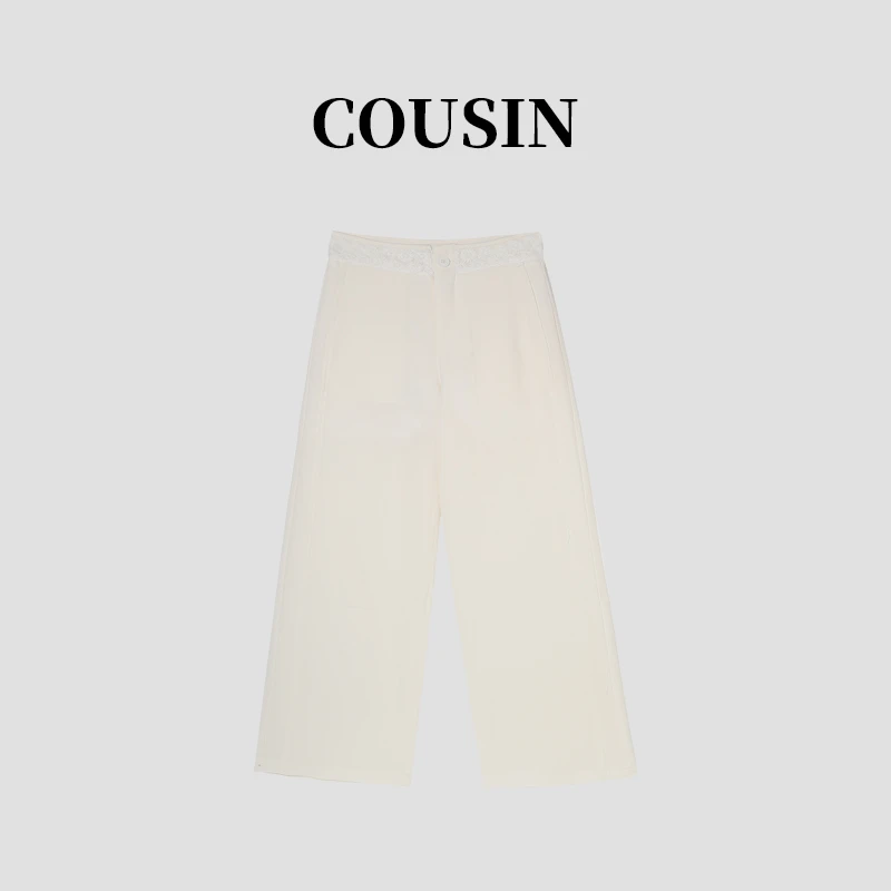 D.cousin  夏季通勤薄款时尚百搭休闲时尚显瘦裤子女  3181