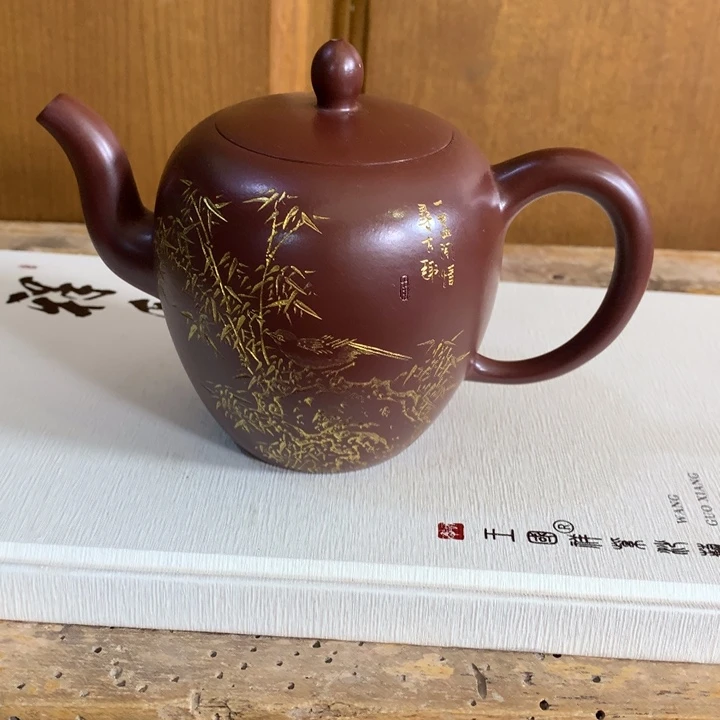 紫砂茶壶原矿手工55