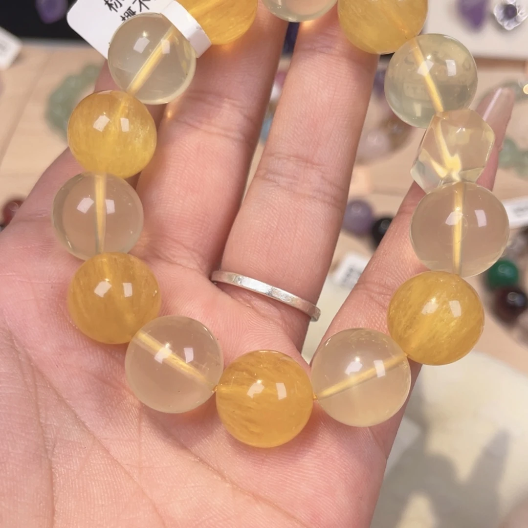 水晶手链未镶嵌天然水晶