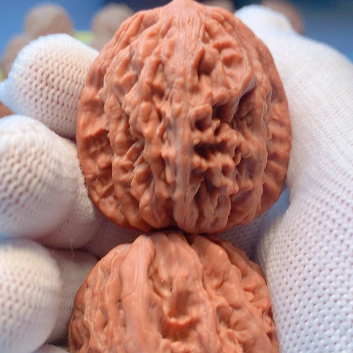 文玩核桃把件6*.山地麦穗