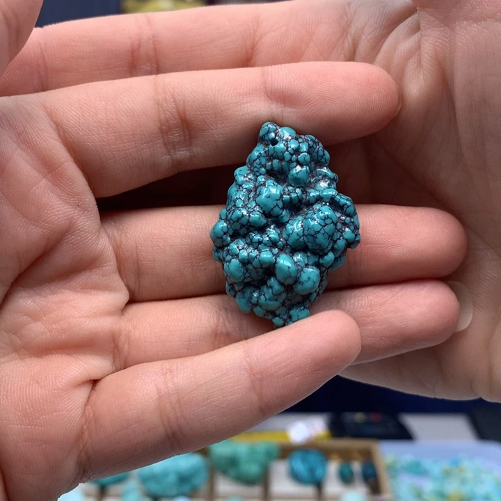 绿松石未镶嵌配饰