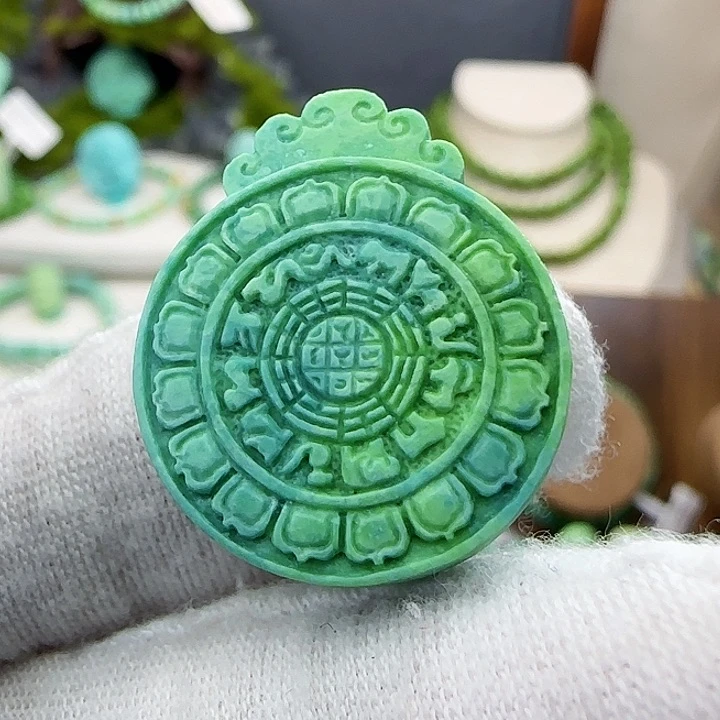 绿松石绿松石W未镶嵌真*珍