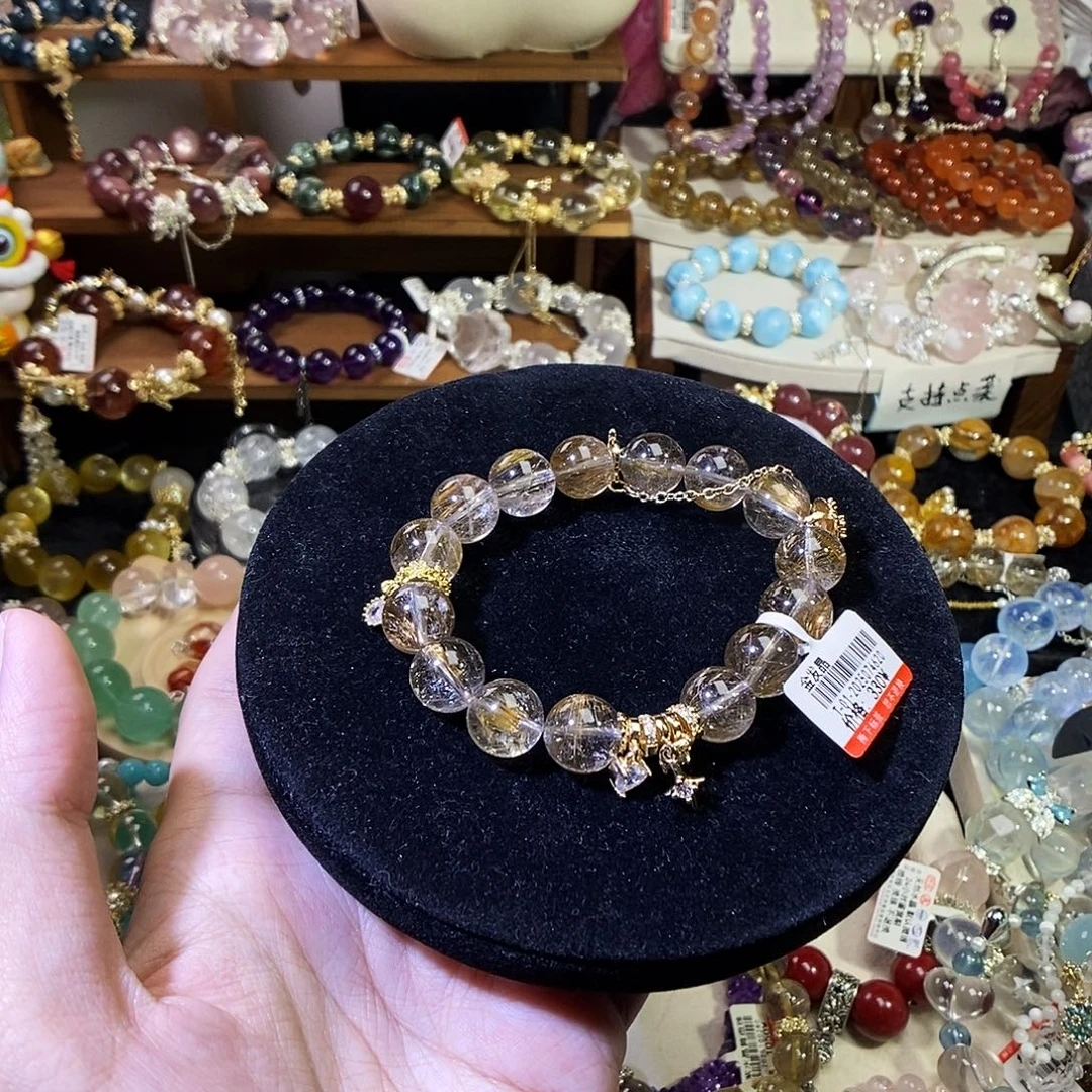 小***妈未镶嵌水晶手链拍4份