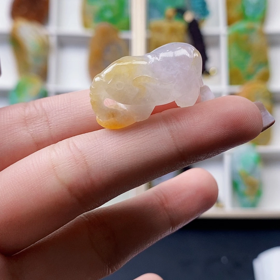 翡翠未镶嵌颈饰翡翠A货
