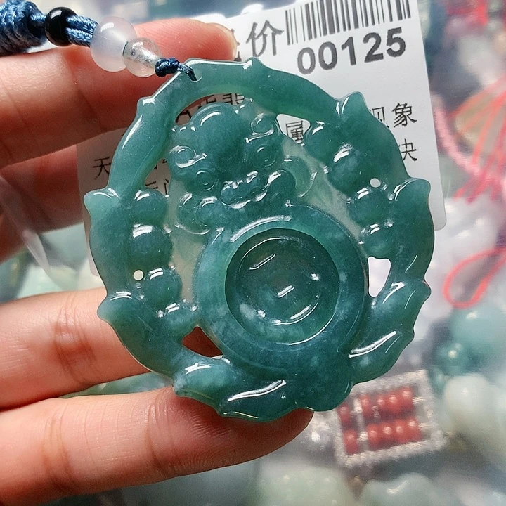 颈饰未镶嵌翡翠000000125