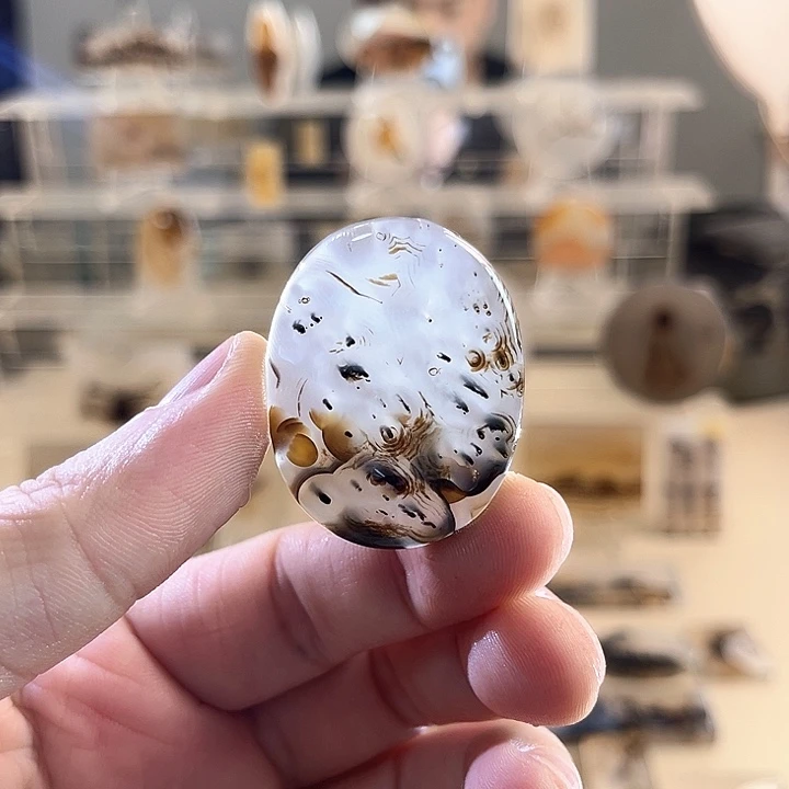 玛瑙/玉髓未镶嵌吊坠(不含链)