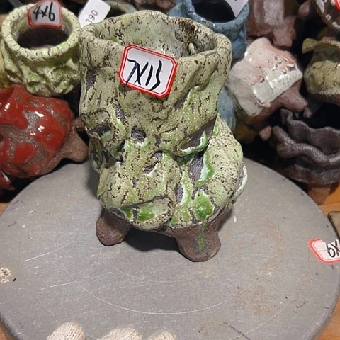 粗陶花盆制作就这样了