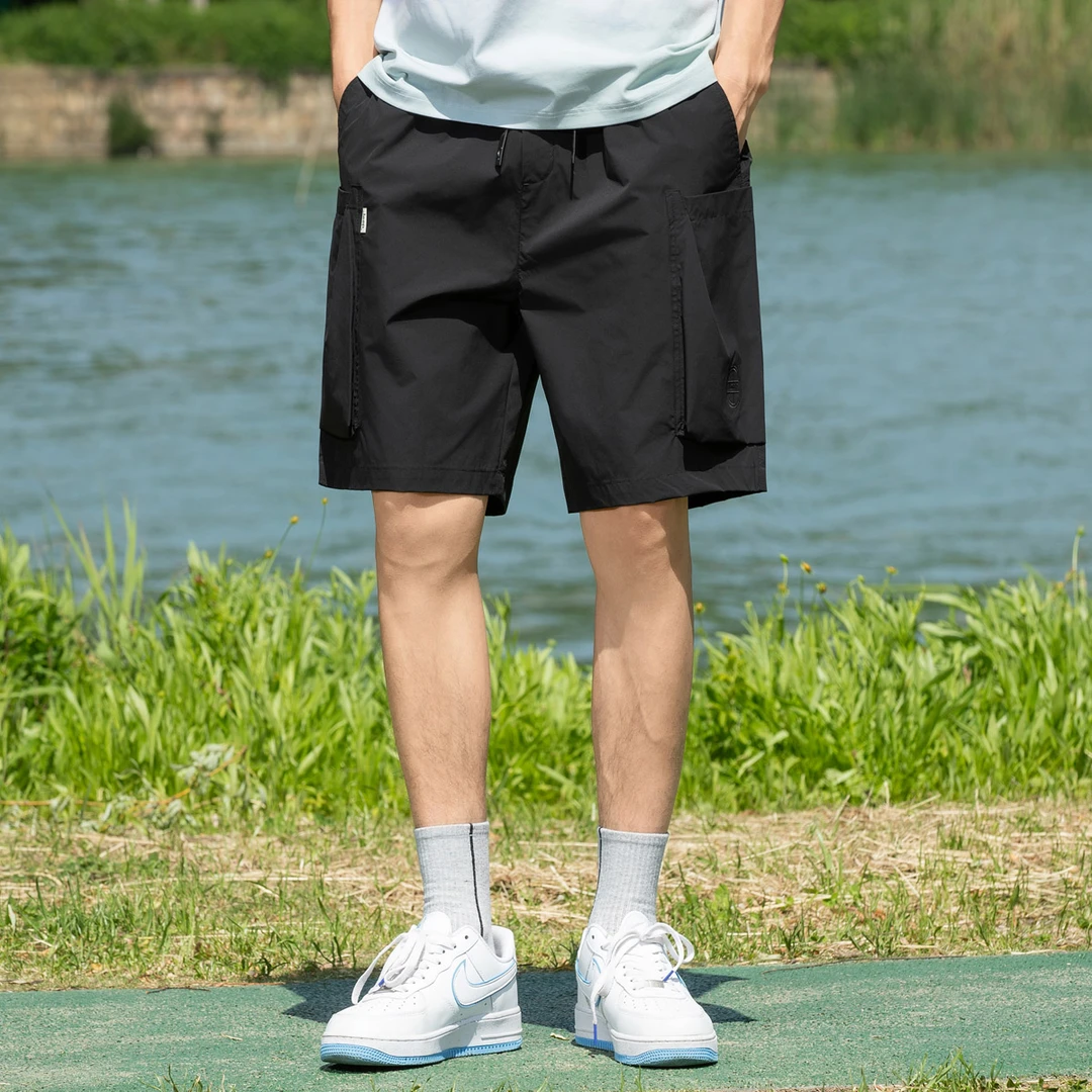 JEEP/吉普五分裤潮美式休闲薄款夏季短裤透气舒适速干大码短裤