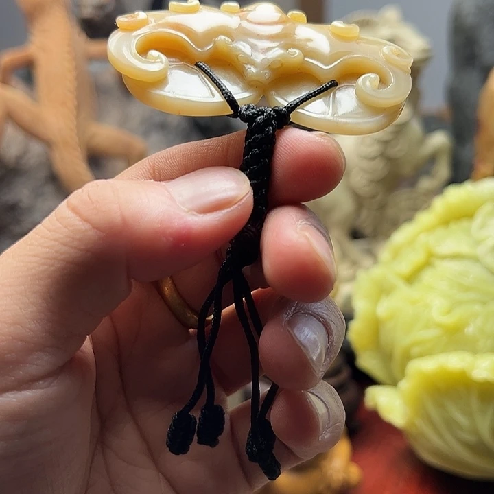 寿山石寿山石手把件