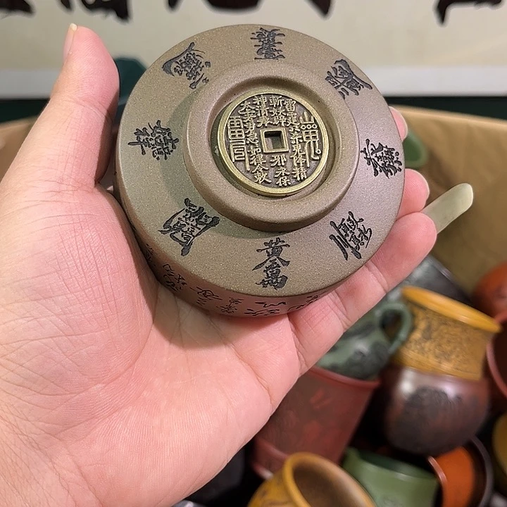 茶杯紫砂全手工紫砂主人杯