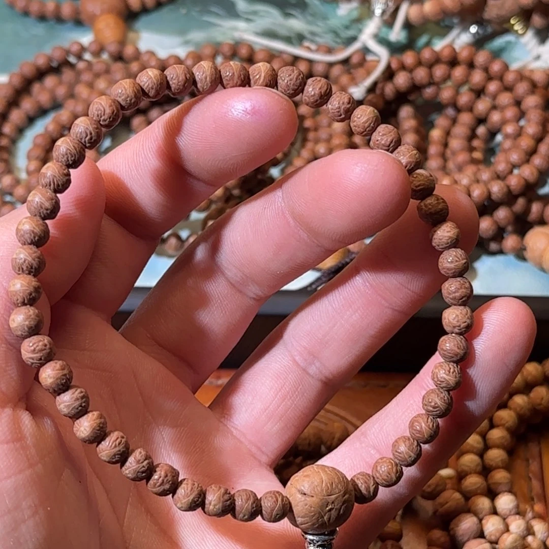 陕***哥凤眼菩提吊坠酸枣核凤眼菩提